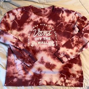Vans tyedye sweater